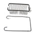 Over The Toilet Storage Shelf Large Capacity Aluminum Toilet Storage Basket Metal Bathroom Storage Organizer Black