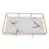 Bathroom Vanity Tray Modern Stylish Anti Slip Kitchen Sink Countertop Storage Organizer L White