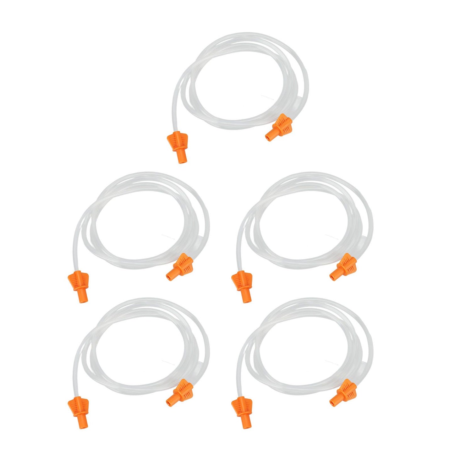 5pcs Replacement Enema Hose Universal 5.2ft Length Universal Colon Cleansing Tube for Home