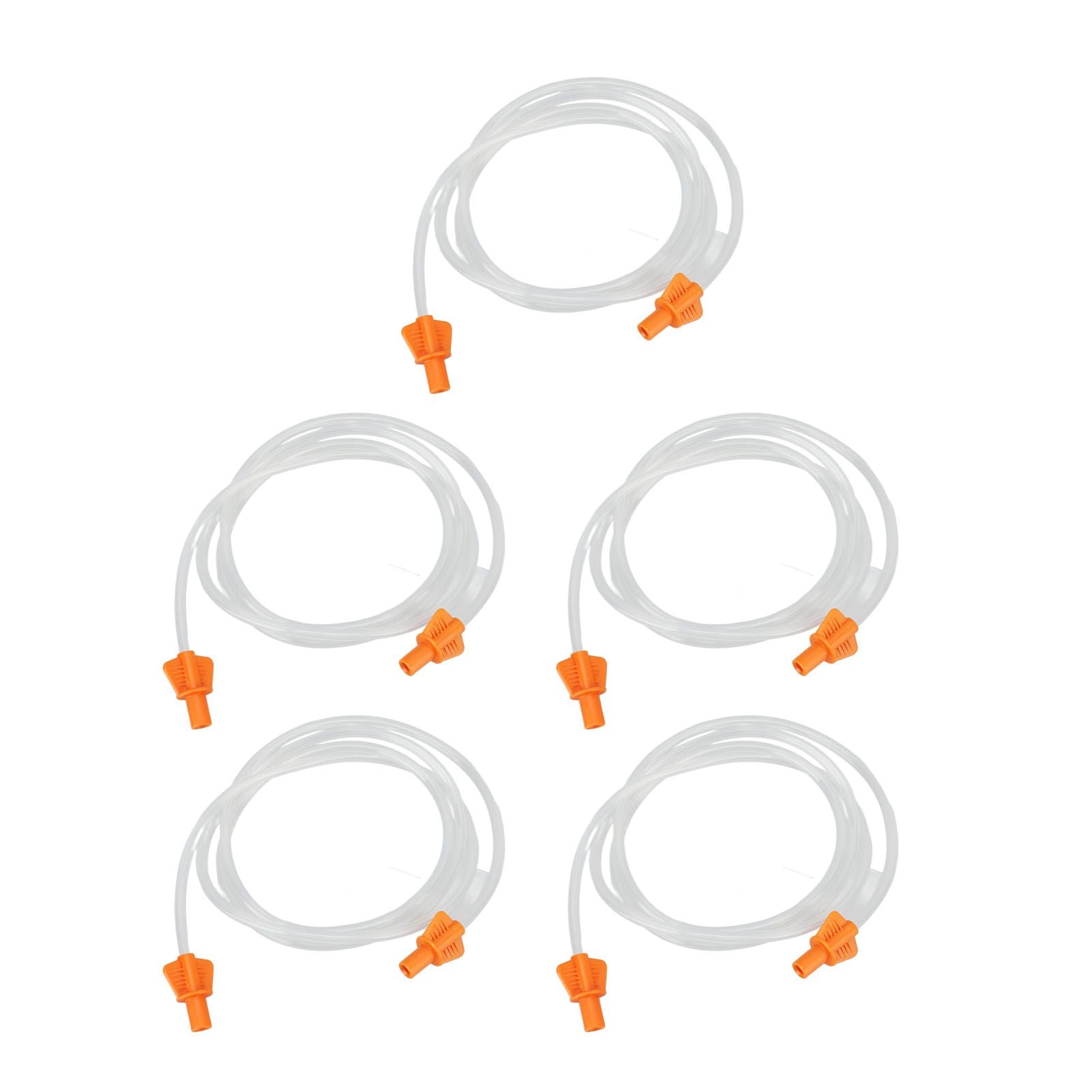 5pcs Replacement Enema Hose Universal 5.2ft Length Universal Colon Cleansing Tube for Home