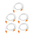 5pcs Replacement Enema Hose Universal 5.2ft Length Universal Colon Cleansing Tube for Home