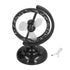 USB Fan Black Mini 90 Degree Free Rotation Strong Wind Cooling Equipment for Home Desk Office Table