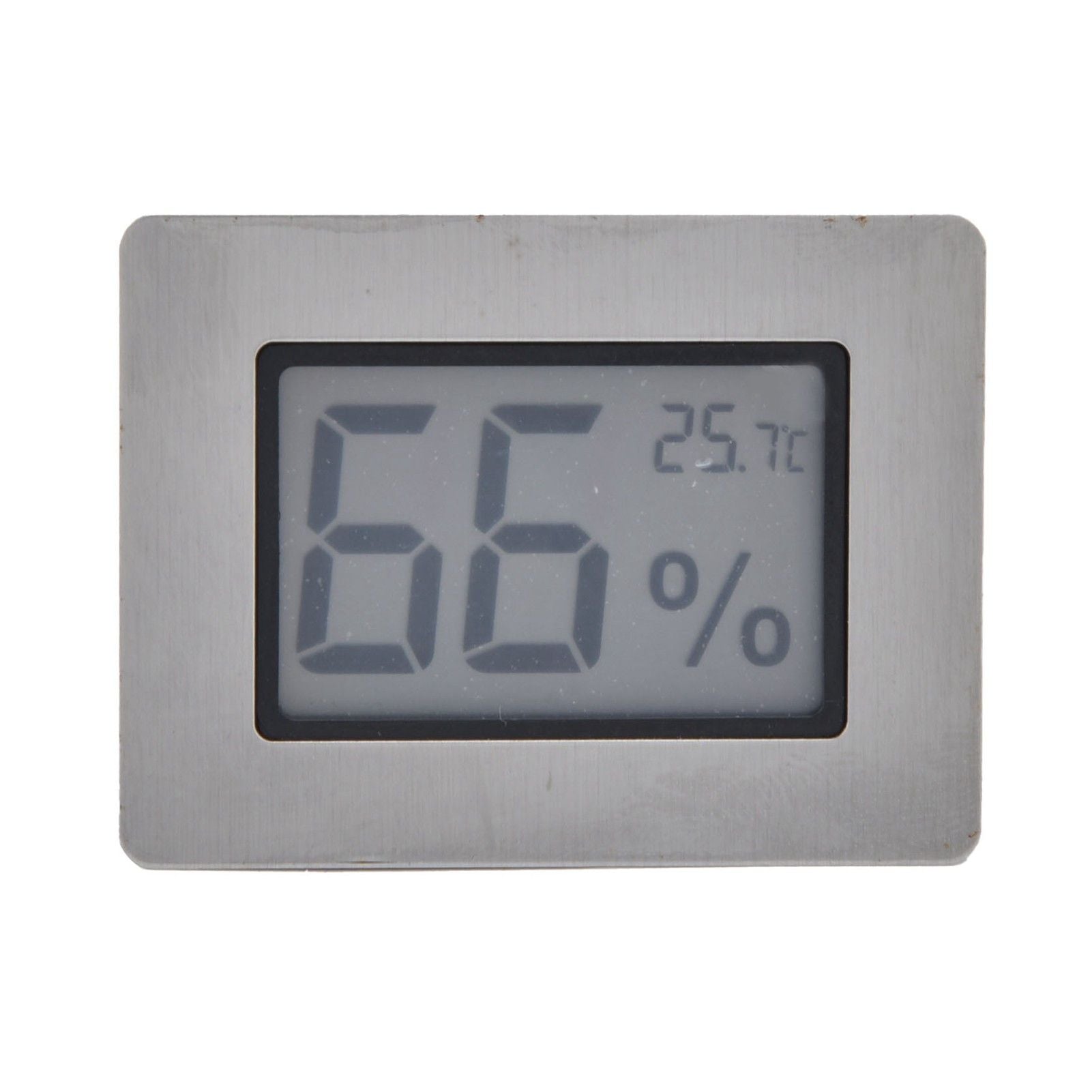 Embedded Design LCD Electronic Thermometer Hygrometer for Cigar Box Guitar Case Wine Cabinet