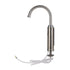 Stainless Steel Electric Water Heater Faucet Instant Tankless Electric Hot Water Heater Faucet for Household Kitchen Cold Hot Dual Use