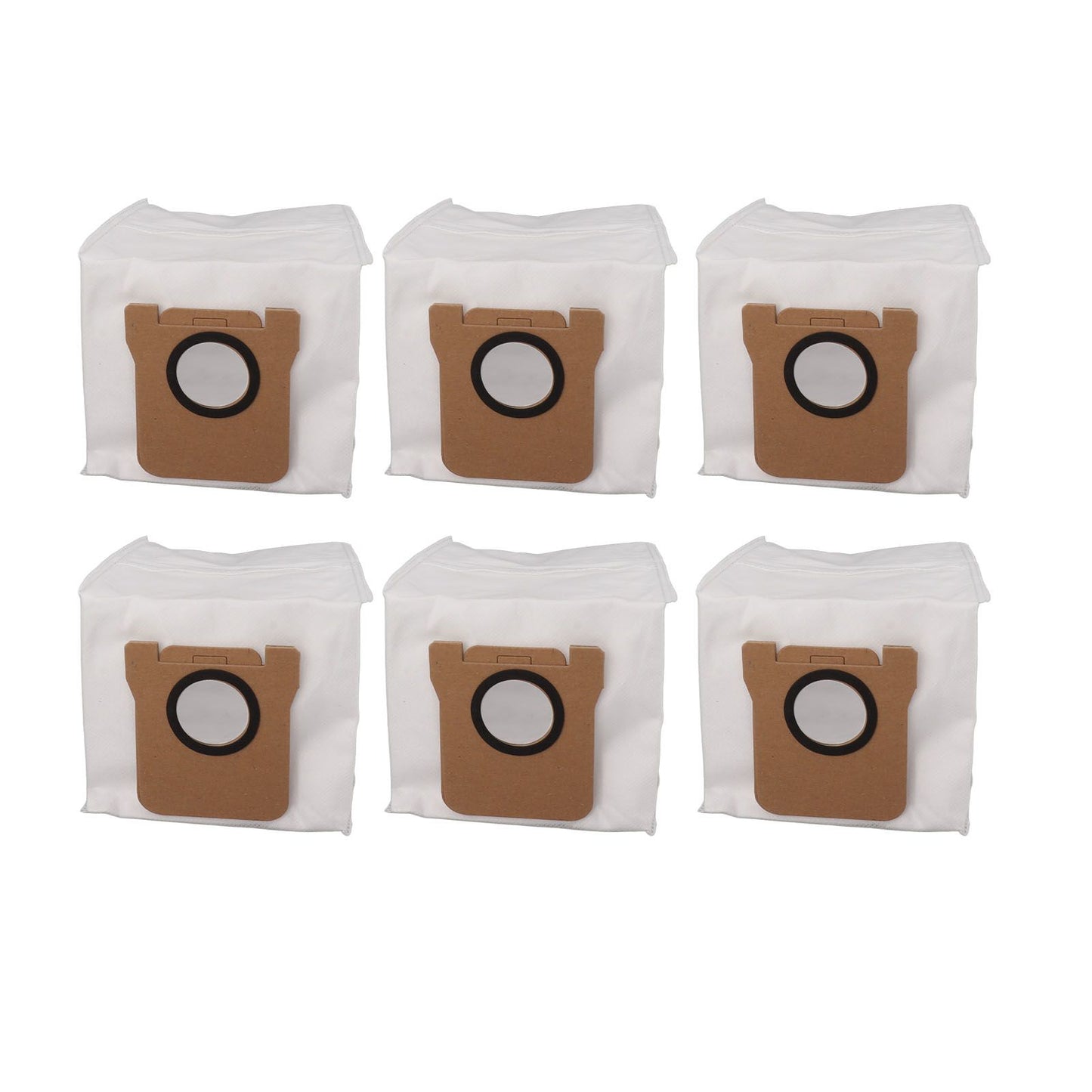 6PCS Vacuum Dust Bag Cloth Self Locking Efficient Clean Easy Replacement Universal Vacuum Cleaner Accessory for Home