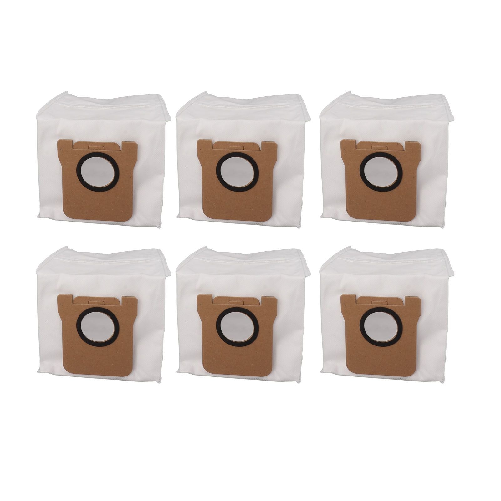 6PCS Vacuum Dust Bag Cloth Self Locking Efficient Clean Easy Replacement Universal Vacuum Cleaner Accessory for Home