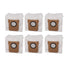 6PCS Vacuum Dust Bag Cloth Self Locking Efficient Clean Easy Replacement Universal Vacuum Cleaner Accessory for Home