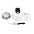 Electric Jar Vacuum Sealer Kit Automatic USB Rechargeable Canning Jars Vacuum Sealing Machine with Lids for Food Storage Fermentation White