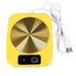 Coffee Warmer Smart Constant Temperature USB Powered Portable Mug Warmer for Office Travel Home Yellow