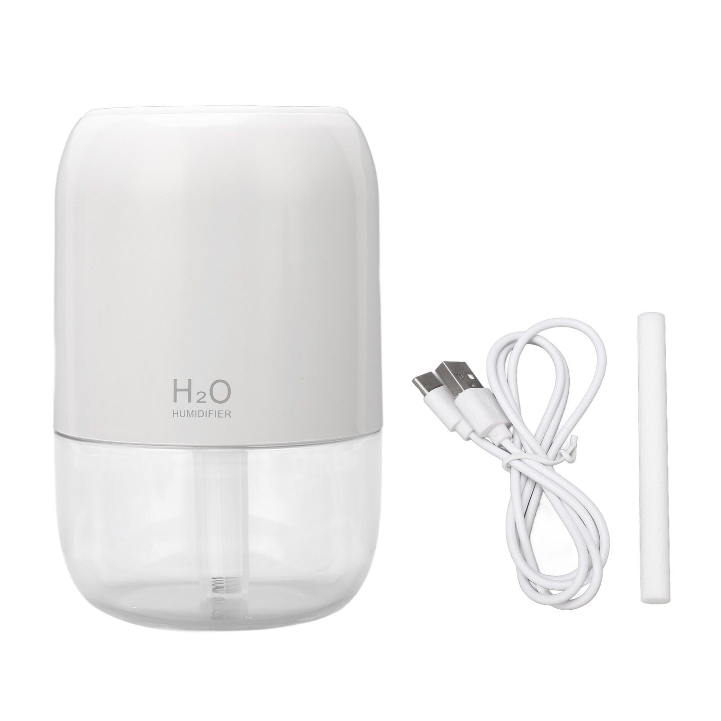 200ml Aromatherapy Diffuser Aroma Diffuser Aromatherapy Machine Mist Humidifier with 7 Colorful Ambient Lights for Household Bedroom Car Desktop White