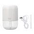 200ml Aromatherapy Diffuser Aroma Diffuser Aromatherapy Machine Mist Humidifier with 7 Colorful Ambient Lights for Household Bedroom Car Desktop White