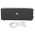 Flame Air Diffuser 3D Fireplace Appearance Multi Colored Fire Automatic Power Off Protection 320ml Silent Flame Mist Air Humidifier for Bedroom Office Black