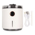 Aromatherapy Mist Diffuser Intelligent Multifunctional Timing Atomizing Flame Humidifier for Bedroom Living Room Black