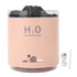 Essential Oil Diffuser Large Capacity Colorful Volcano Appearance Night Light Aromatherapy Oil Humidity Diffuser Pink