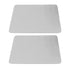 2Pcs Coffee Mat Drying Pad Super Absorbent Prevent Slip Shock Absorption Easy to Clean Coffee Bar Mat for Countertops Coffee Machine Light Gray 40x50cm / 15.7x19.7in