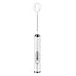 Electric Egg Frother Multifunctional Cordless Handheld Milk Frother for Household Kitchen Baking Coffee White