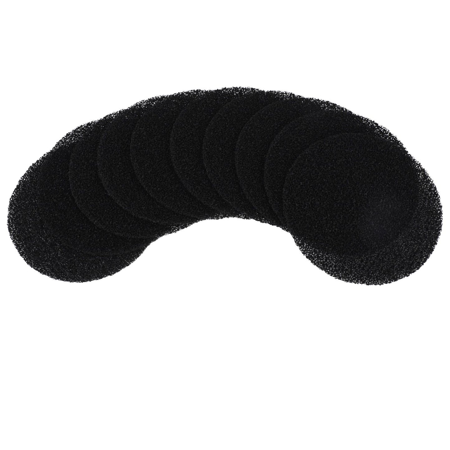 10pcs Mini Desktop Range Hood Filter Sponge Kitchen Range Hood Activated Carbon Filter Sponge Pad