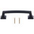 Cabinet Pulls Zinc Alloy Shell Handle Surface Oxidation Durable Not Rusty Environmental Protection Simple Design Drawer Handles for Cabinets DrawersB01250M