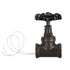 1/2in Vintage Steampunk Lamp Valve Black Valve Iron Table Lamp White Wire Stop Valve