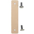 PU Leather Drawer Pulls Anticollision Wear Resistant European Exquisite Modern Simple Cabinet HandleLight Brown