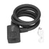 3.7V Electric Bike Lock Bluetooth Fingerprint Bike Lock with Waterproof and Dustproof Anti Theft for Cycling