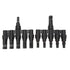 Solar T Branch Connector 1 to 5 PPO IP67 Waterproof Female Male Safety Protection Solar Panel Power Accessory