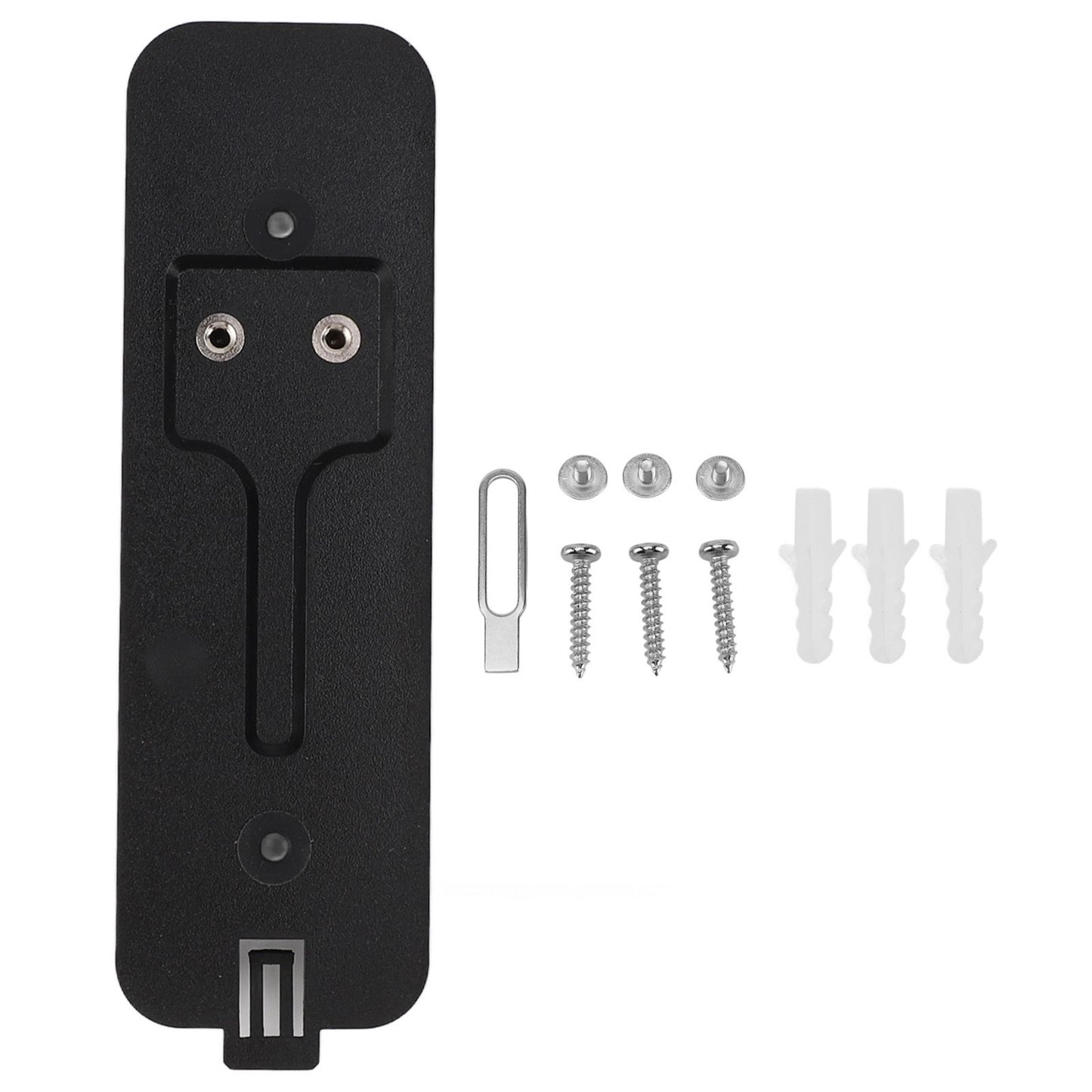 Backplate for Blink Video Doorbell Plastic Doorbell Back Plate Replacement Part with Mount Accessory Black
