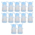 12PCS Windmill Shaped Candy Box Plastic Candy Case Container for Wedding Favor Baby Shower Decor