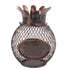 Wine Cork Container Iron Pineapple Shaped Wine Bottle Cork Storage Box Ornament for Home Bar Decoration