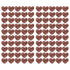 100Pcs/Bag Wooden Heart Decoration Innovative Hand Made DIY Handcraft for Home Weddings