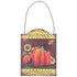 Pumpkin Turkey Pattern Wooden Hanging Board Sign with LED Light for Indoor Outdoor Thanksgiving
