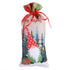 Gift Bag Cute Reusable Durable Christmas Pattern Storage Bag for Party Shopping Mall SupermarketRed Hat