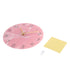 Innovative Pink Wall Clock Acrylic UV Printing Clock for Living Room Home Bedroom