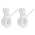 2pcs Candle Wicks Good Oil Absorbency Combustion Durable Braid Cotton Candle Wick for DIY Oil Lamp4mm