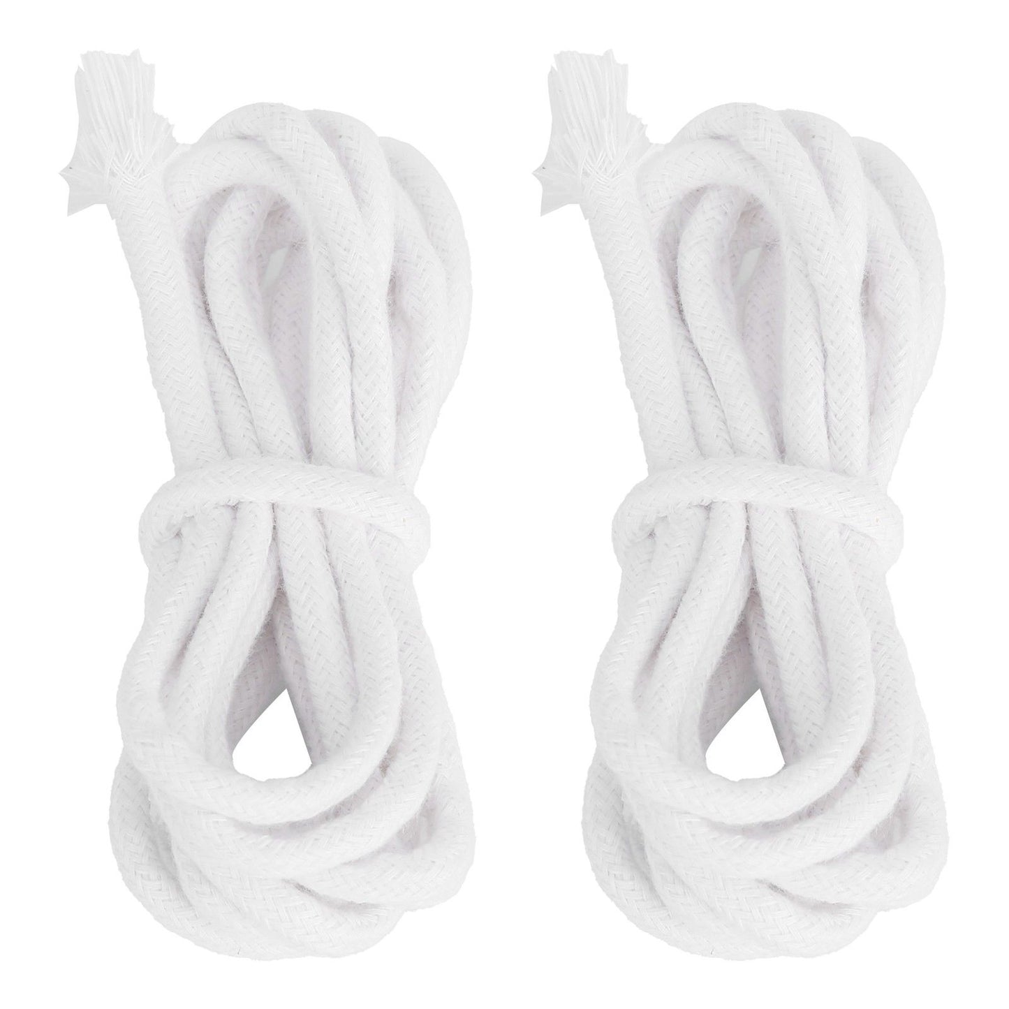 2pcs Candle Wicks Good Oil Absorbency Combustion Durable Braid Cotton Candle Wick for DIY Oil Lamp5mm