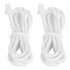 2pcs Candle Wicks Good Oil Absorbency Combustion Durable Braid Cotton Candle Wick for DIY Oil Lamp5mm
