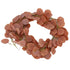 Fake Leaves Fabric Simulated Exquisite Greenery Eucalyptus Garland for Home WeddingRed
