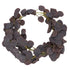 Fake Leaves Fabric Simulated Exquisite Greenery Eucalyptus Garland for Home WeddingPurple