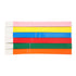 600PCS Party Wristbands Synthetic Paper Colorful Waterproof Hand Bands Adhesive Comfortable Party Bracelets for Events Concerts Festival