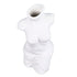 Female Body Vase White Ceramic Creative Feminine Curve Vases for Home Living Room Guesthouse Decoration