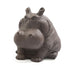 Hippo Figurine Purple Clay Ceramic Tea Pet Sculpture Hippo Statue Desktop Ornament for Tea Set Accessories Home Tea Tray Decor