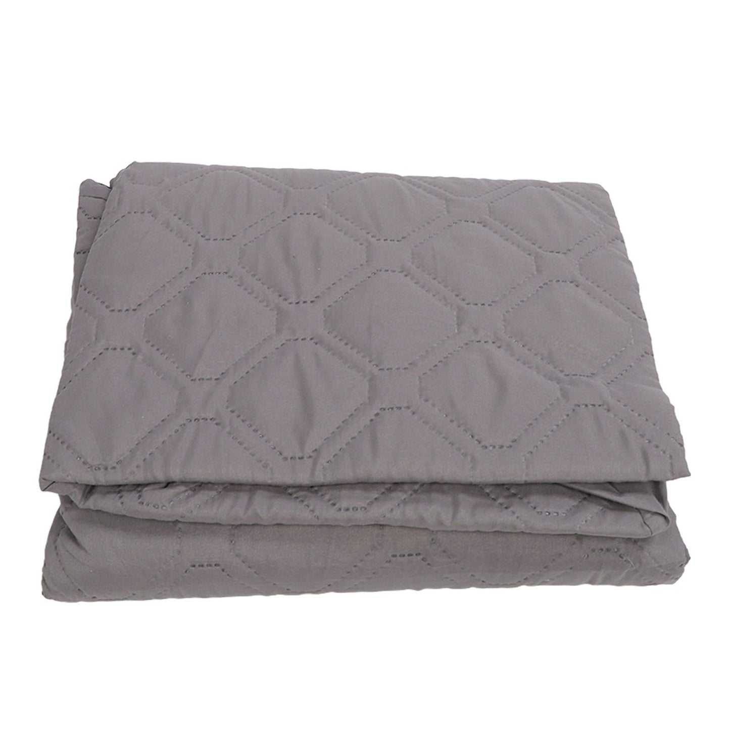 Mattress Cover Waterproof Dustproof Skin Friendly Cotton Insert Design Bed Fitted Sheet Protector for Children Elderly People Bedding Products Gray 135x190cm / 53.1x74.8in 45cm / 17.7in