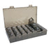 21 Grids Large Capacity Medicine Case Weekly Tablet Organizer Black Portable Tablet Box