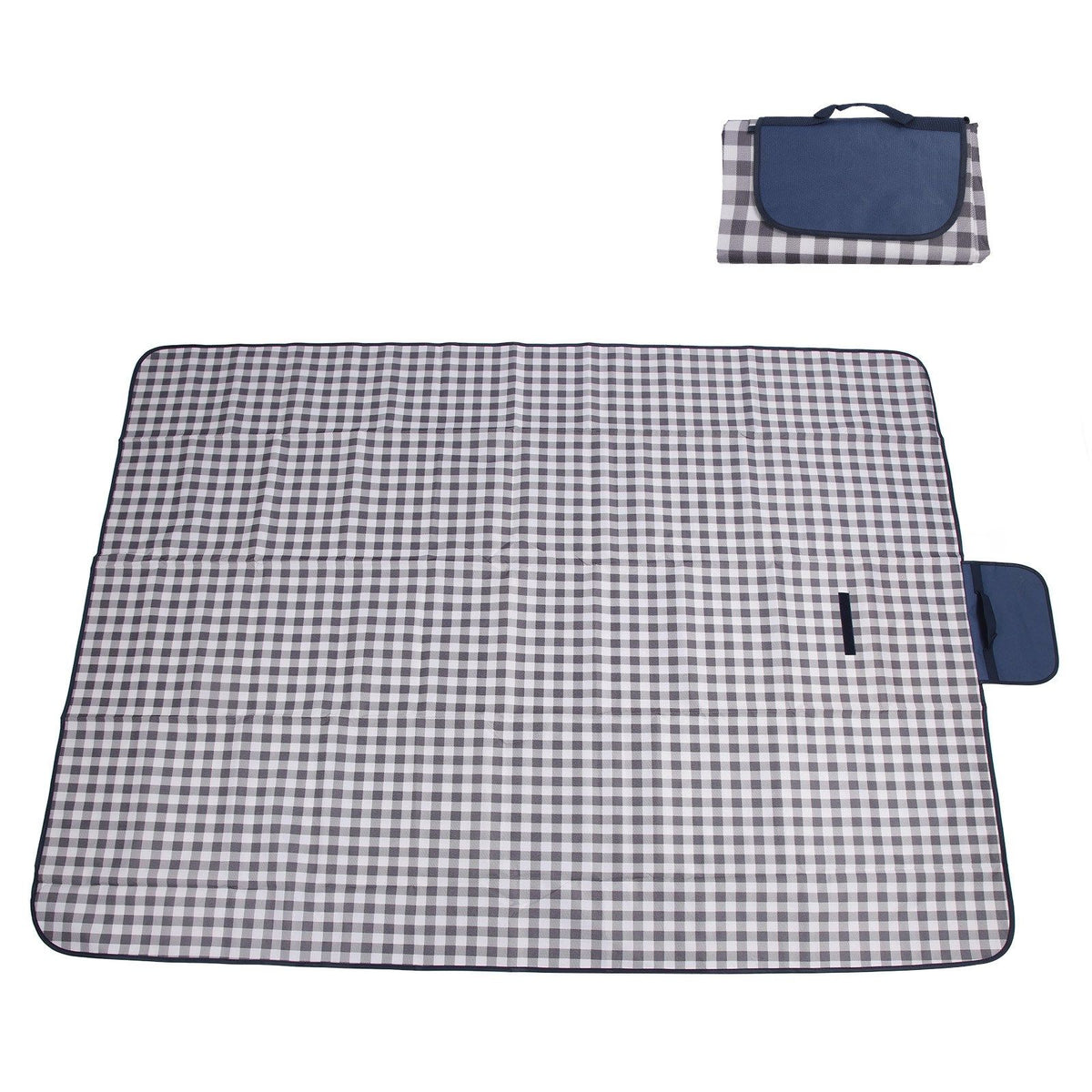 Picnic Mat Multifunctional Oxford Cloth Waterproof Thicken Portable Outdoor Picnic Blanket for Beach Camping