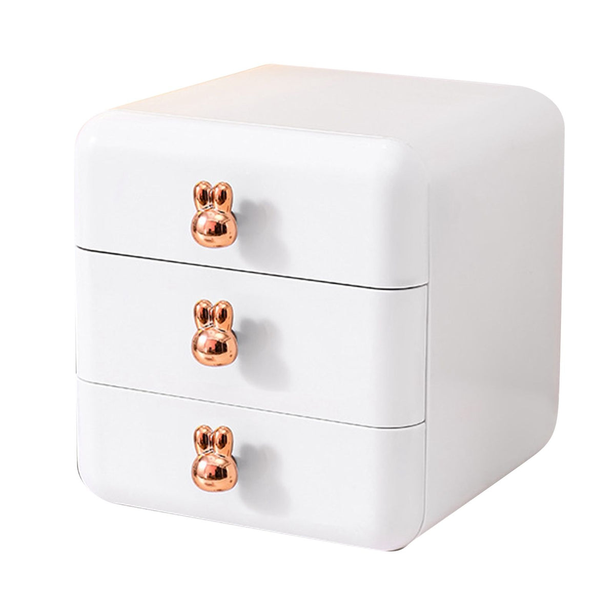 Desktop Drawer Jewelry Hair Accessories Sundries Storage Box Tabletop Organizer for Bedroom Dormitory Office