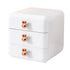 Desktop Drawer Jewelry Hair Accessories Sundries Storage Box Tabletop Organizer for Bedroom Dormitory Office