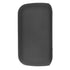 Cigarette Case 10 Capacity Carrying Box Leather Texture One Hand Operation ABS Portable Cigarette Pocket Holder for Men Black