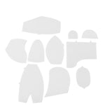 Bear Quilting Template Rulers Acrylic Accurate Rugged Memory Bear Template Ruler Set for Beginners DIY M:30.48cm/12in