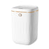 Automatic Trash Can 20L Touchless Sensor Easy Clean PP Waterproof Electric Garbage Bin for Kitchen Bathroom White Golden Battery Free