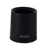 Desktop Trash Can Animal Pattern Cute Portable Mini Waste Basket for Study Office 1.5L Black